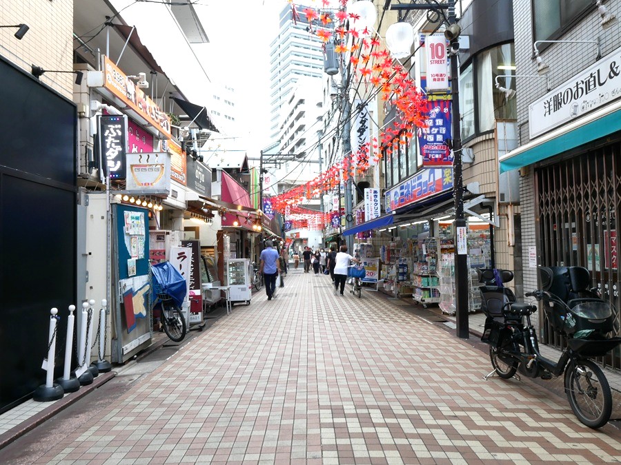 笹塚エリアの再開発・商店街・住宅街の様子